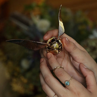 Golden Snitch Ring Box