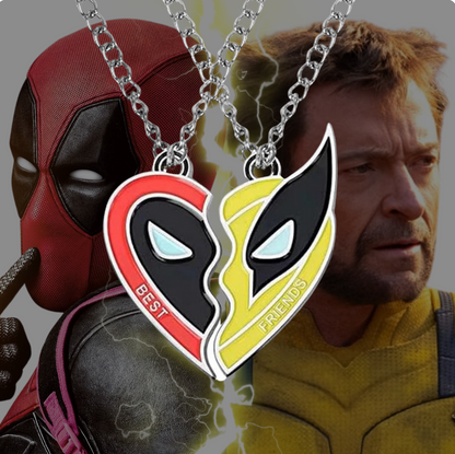 Best Friends Necklaces (Deadpool & Wolverine)