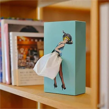 🎁 Flying Skirt Tissue Box