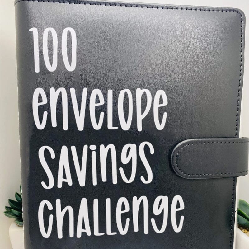 100 Envelope savings Challenge Binder